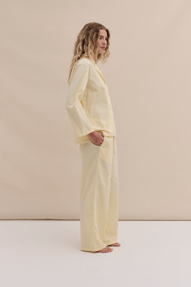 402 Long Pyjama Set Yellow