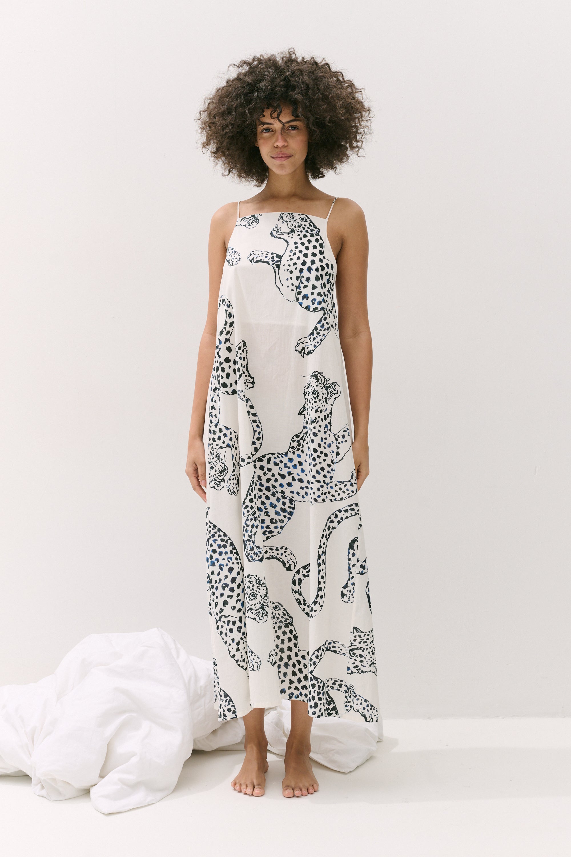 Square Nightie Jag Print