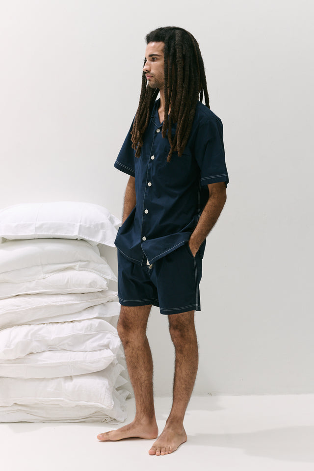 Men’s 402 Short Pyjama Set Navy
