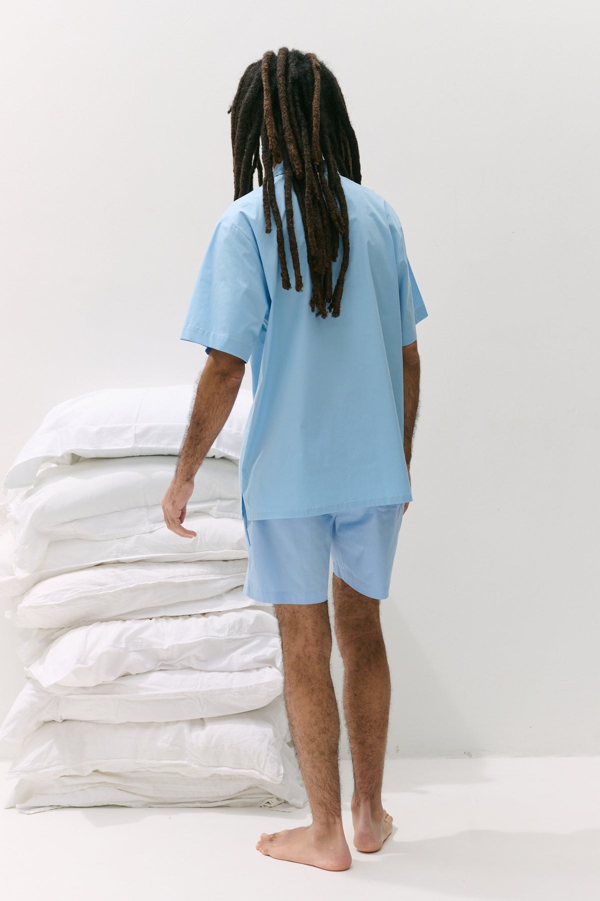Men’s 402 Short Pyjama Set Blue