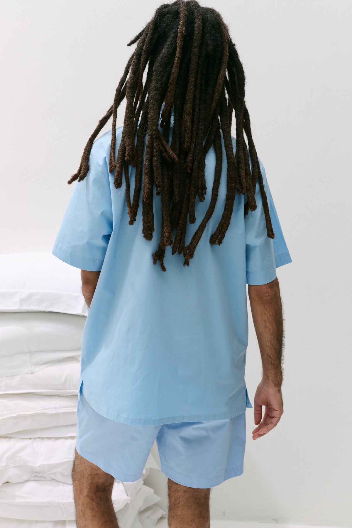 Men’s 402 Short Pyjama Set Blue