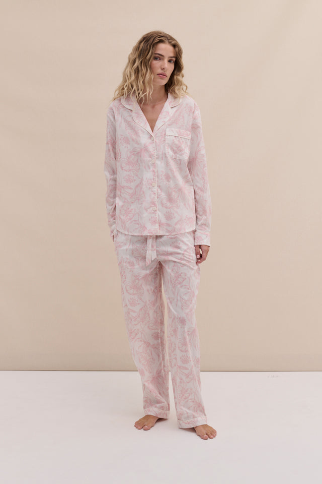 Long Pyjama Set Purist Pink