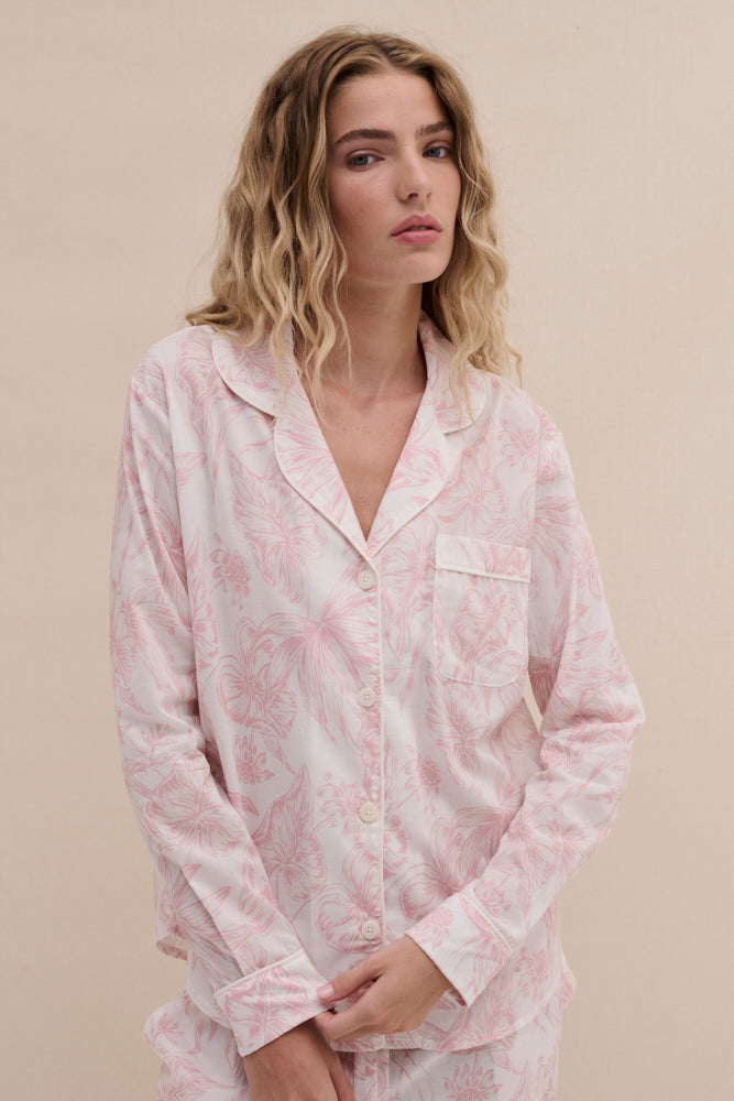 Long Pyjama Set Purist Pink