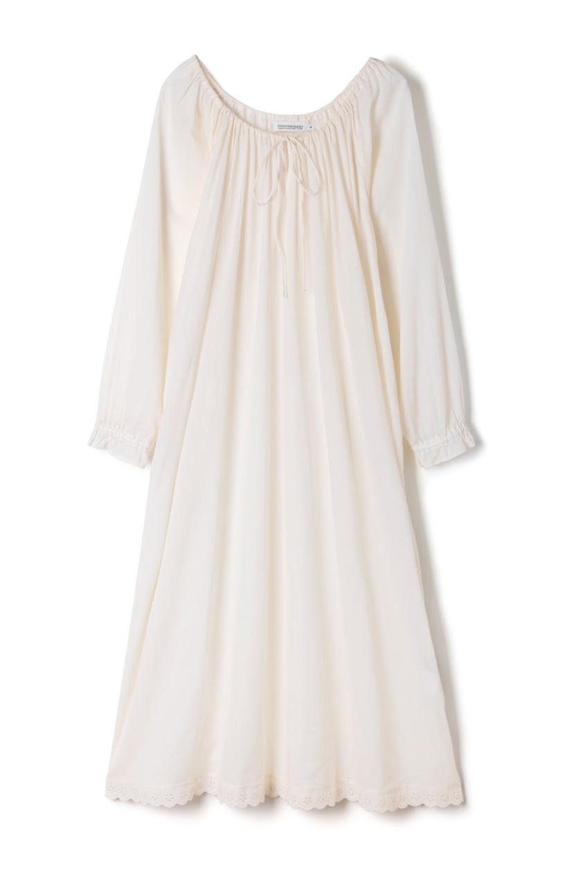 Light & Easy Long Sleeve Nightie Cream