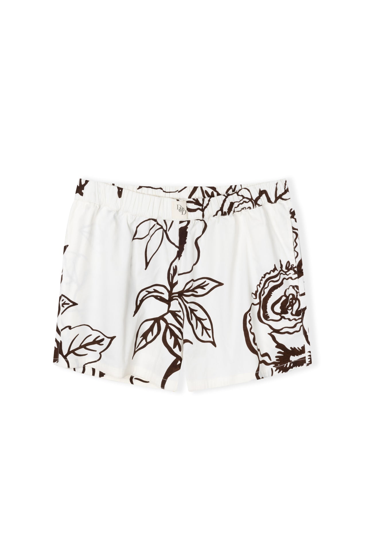 402 Shorts Rose Cream Brown