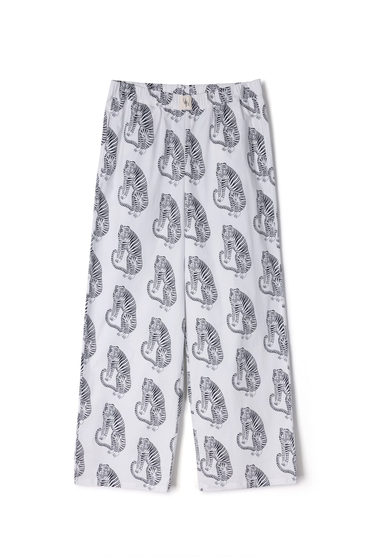 402 Trousers Sansindo White/Black