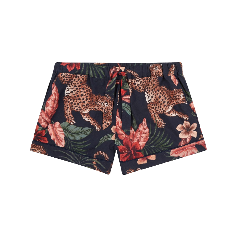 Pyjama Shorts The Jag Print Cream