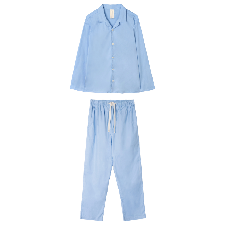 Mens 402 Long Set Chambray Blue