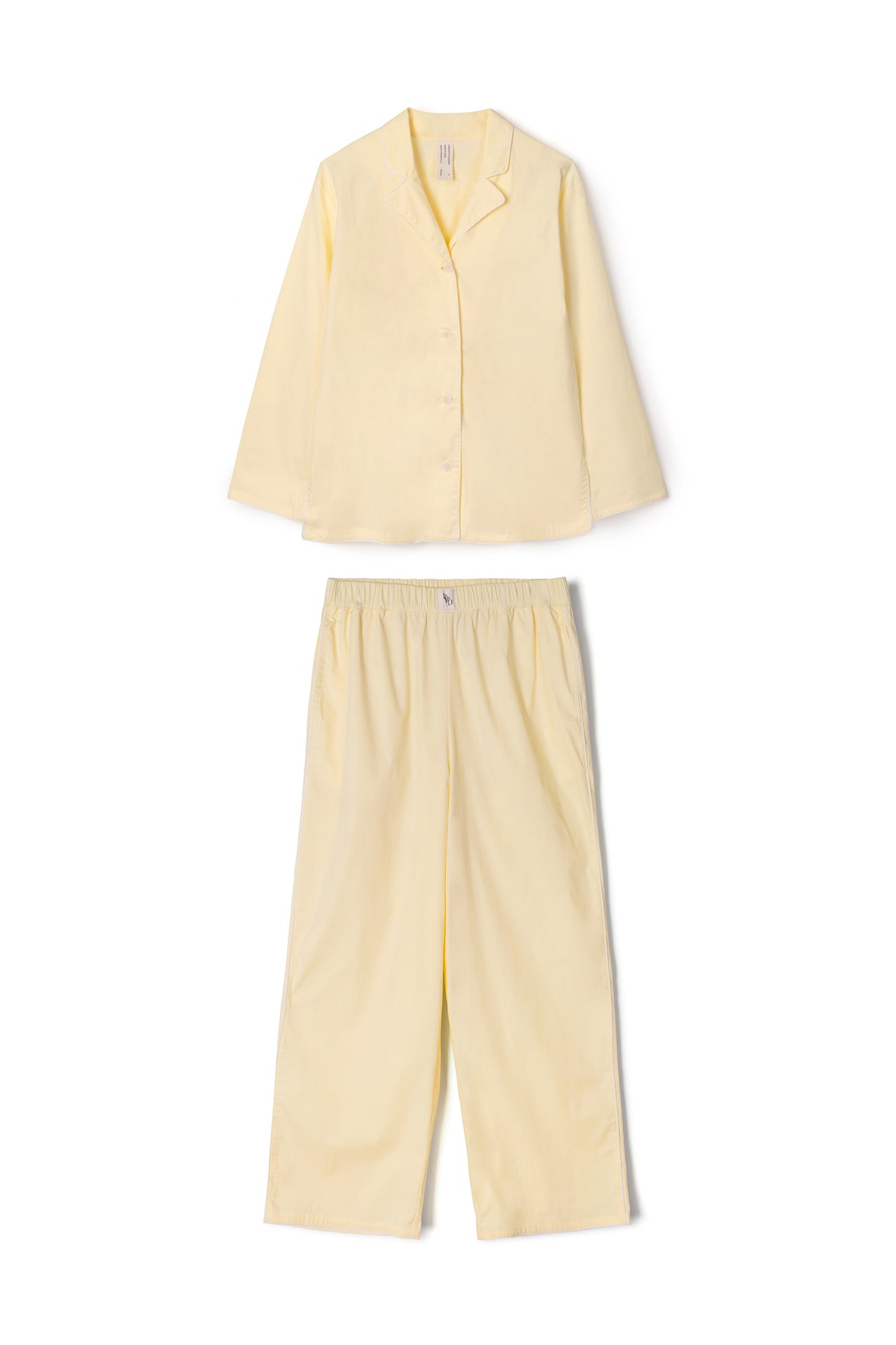 402 Long Pyjama Set Yellow