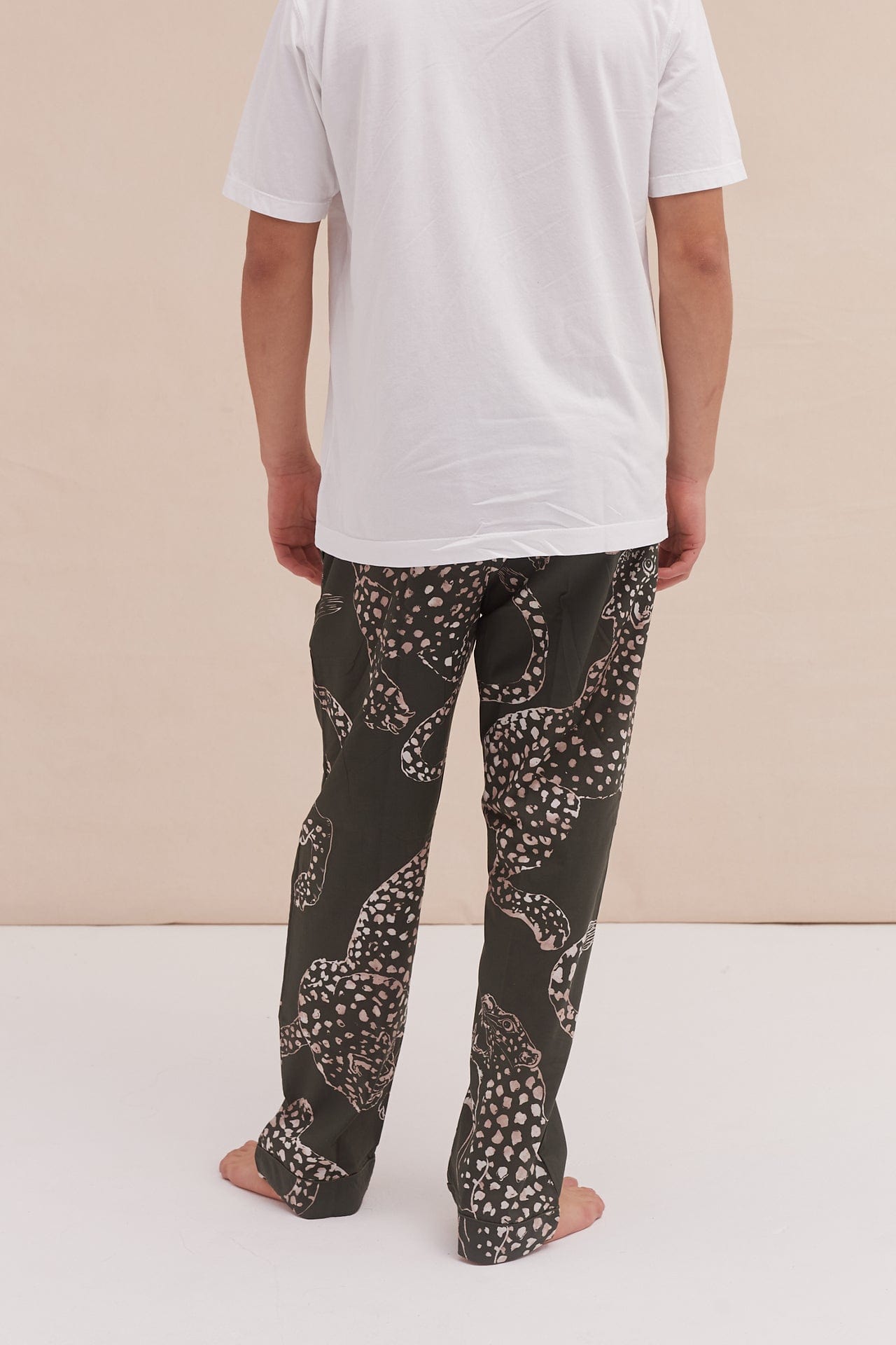 Men’s Pyjama Trousers The Jag Print Green