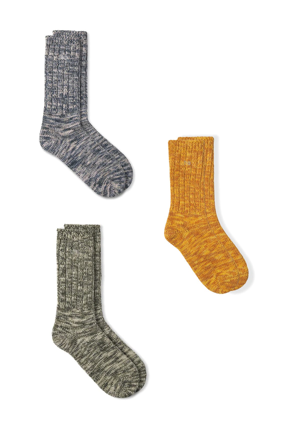 Men’s Socks Colour Block Navy/Sand