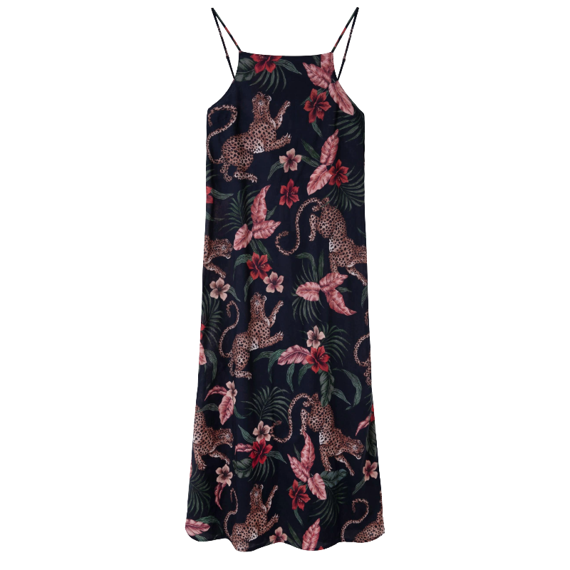 Square Nightie The Jag Print Cream