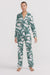 Long Pyjama Set The Fern Print White/Green