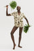 Short Pyjama Set Ravenala Print Sand