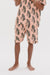 Men’s Pyjama Shorts Sansindo Tiger Print Pink Linen