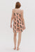Cami Lounge Set Sansindo Tiger Print Pink Linen