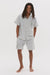 Men's Pyjama Shorts Summer Oxford Stripe Blue