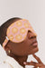 Cotton Luxe Eye Mask Stamp Print Pink