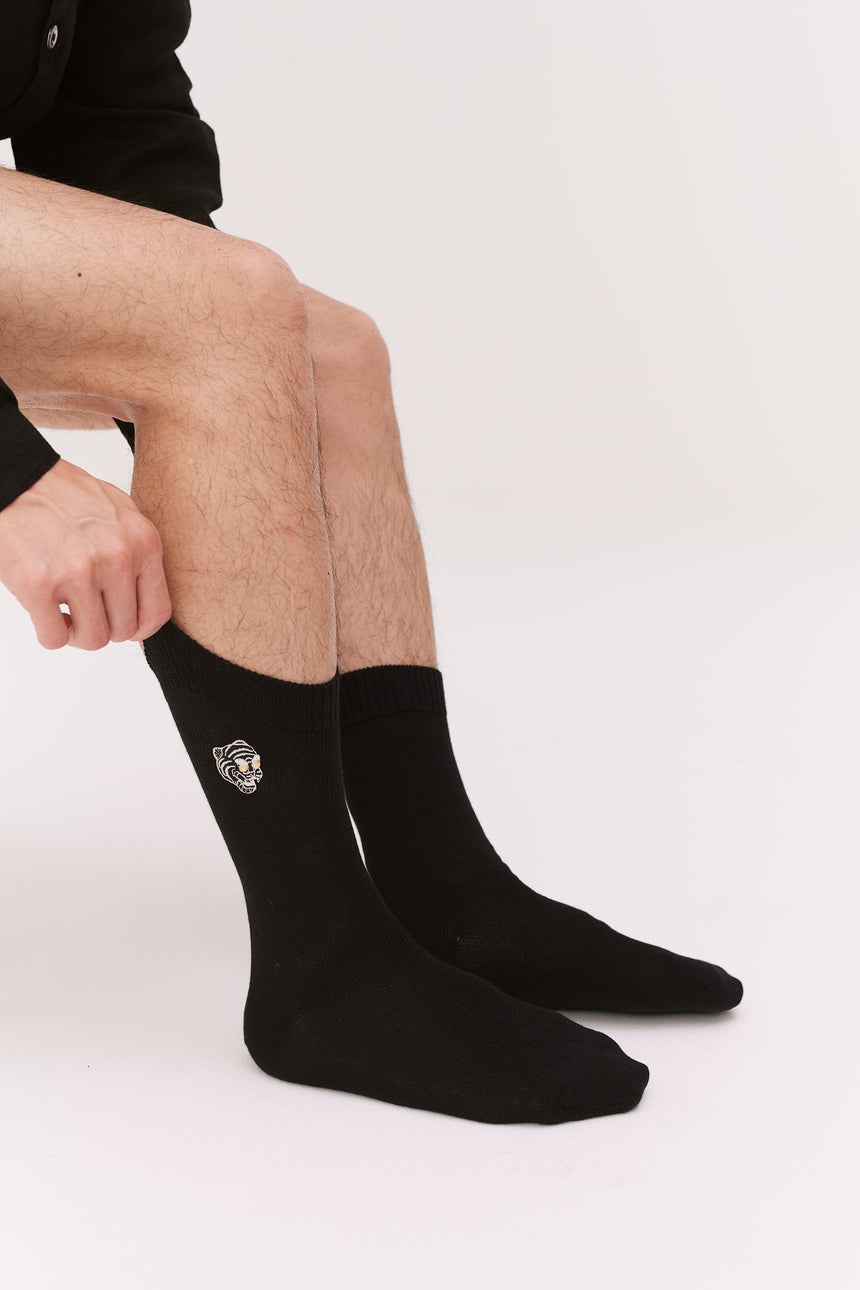 Men’s Socks Tiger Black/Cream