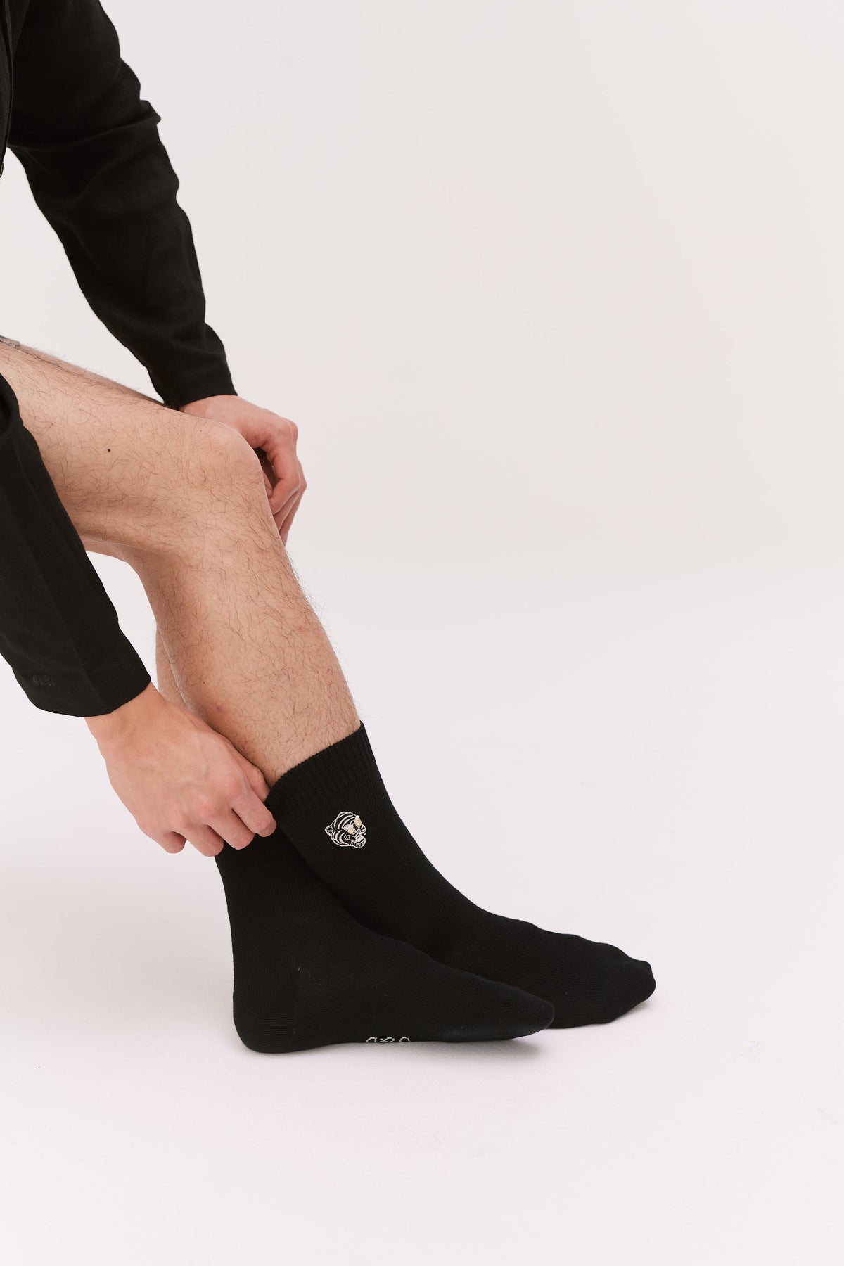 Men’s Socks Tiger Black/Cream