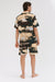 Men’s Cuban Pyjama Set South Island Print Green
