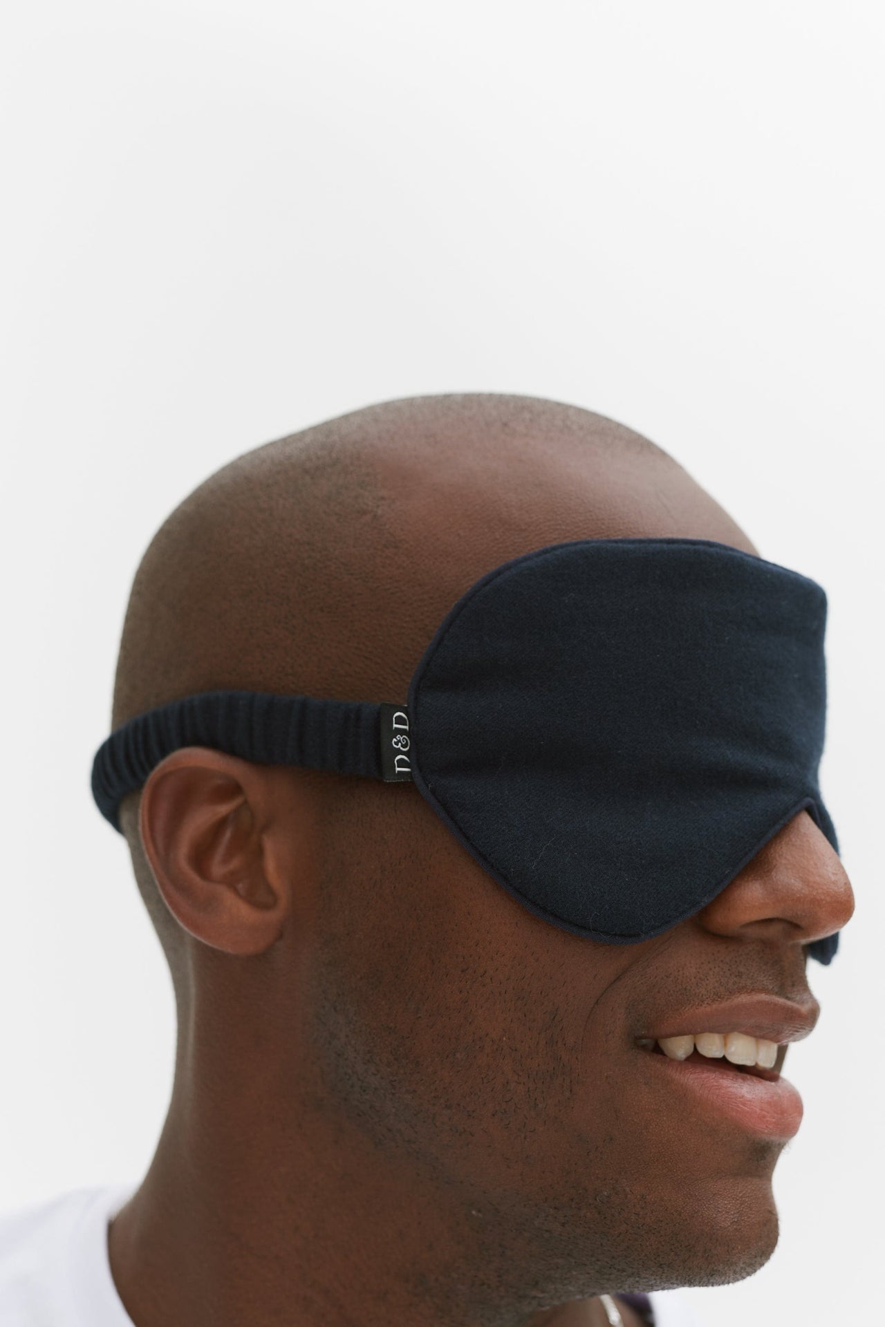 Men’s Eye Mask Brushed Cotton Navy