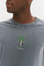 Men’s Tee and Shorts Set Washed Grey/Howie