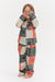 Kids' Long Pyjama Set Bandana Print Multi
