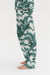 Long Pyjama Set The Fern Print White/Green