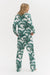 Long Pyjama Set The Fern Print White/Green
