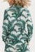 Long Pyjama Set The Fern Print White/Green