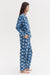 Long Pyjama Set D&D x Ōshadi Helios Print Indigo