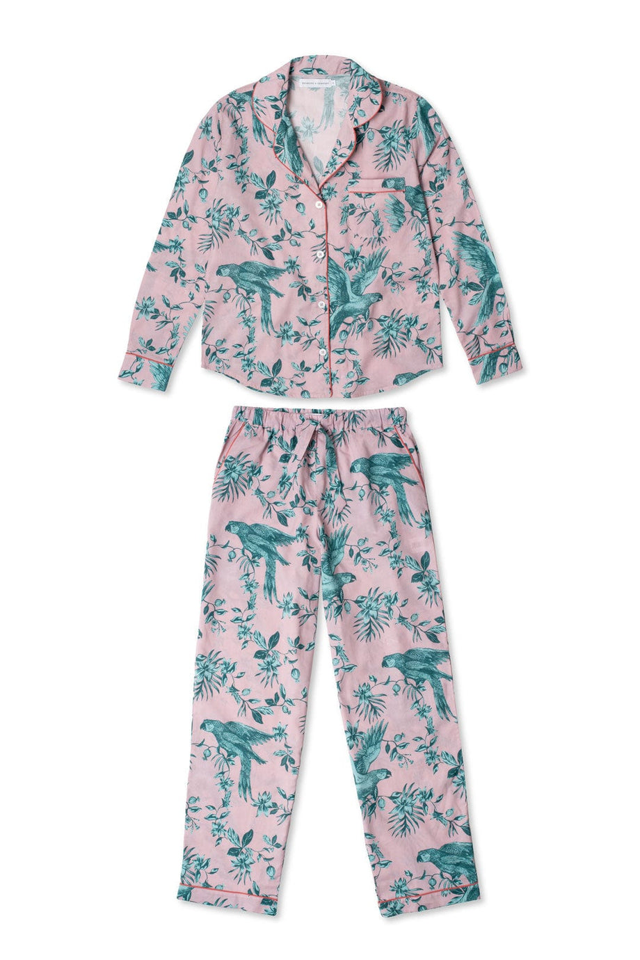 Long Pyjama Set The Bromley Parrot Pink/Blue