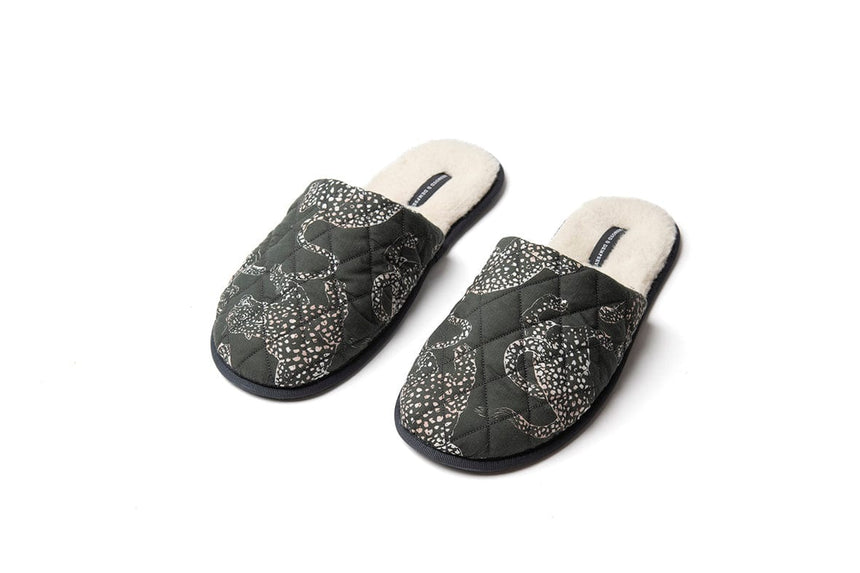 Men's Slippers The Jag Print Green