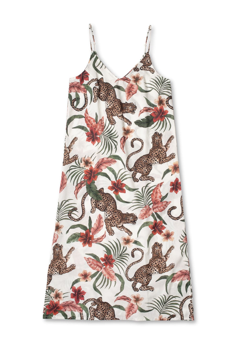 Slip Nightie Soleia Print Cream