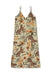 Slip Nightie Soleia Leopard Print Khaki Linen