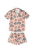 Short Pyjama Set Ravenala Print Pink