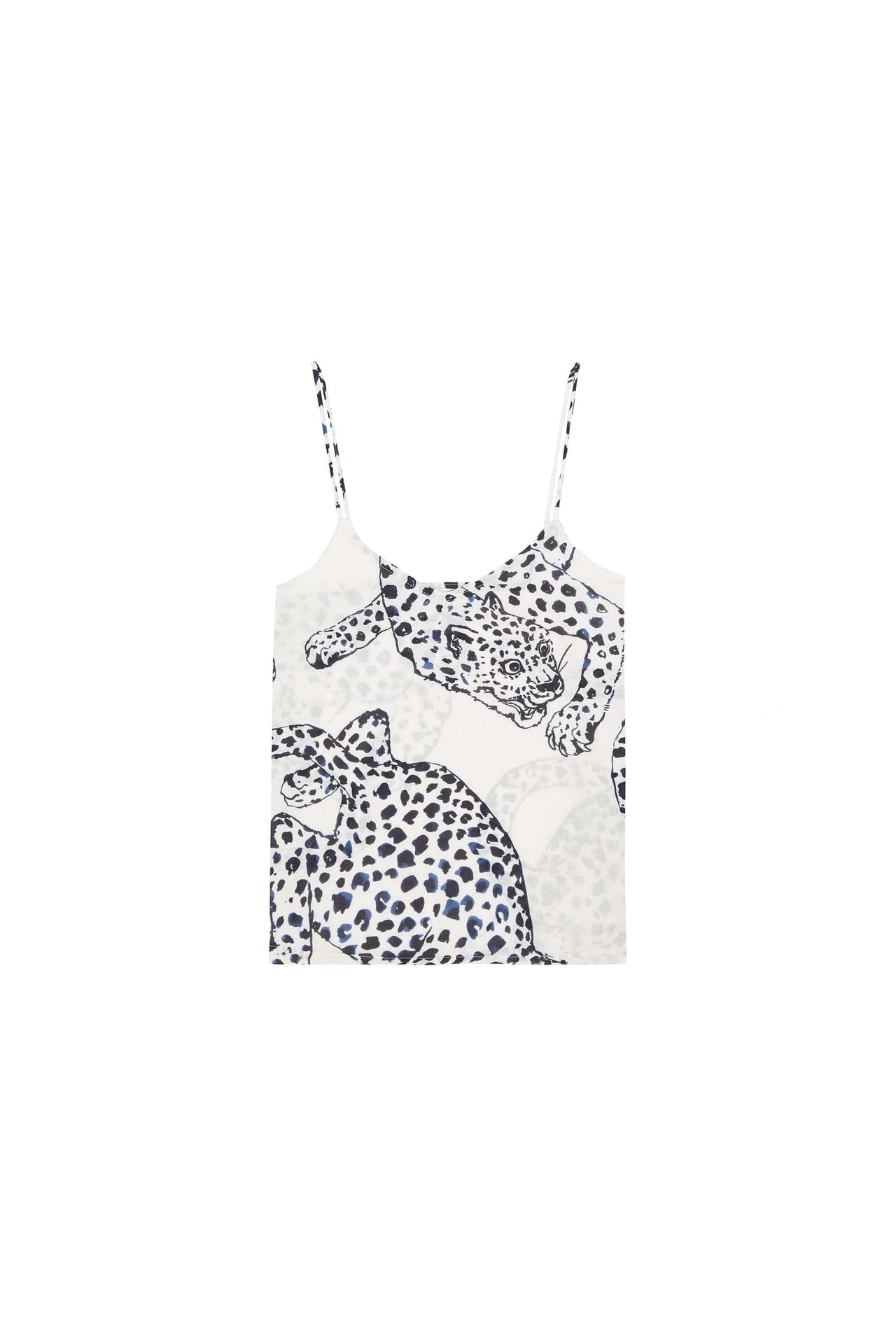 Old Cami Top The Jag Print Cream