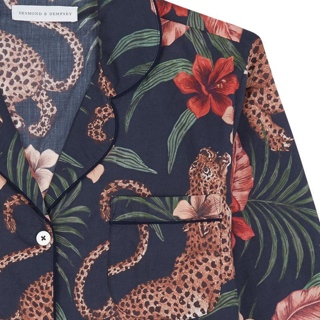 Signature Pyjama Set Soleia Leopard Print Multi