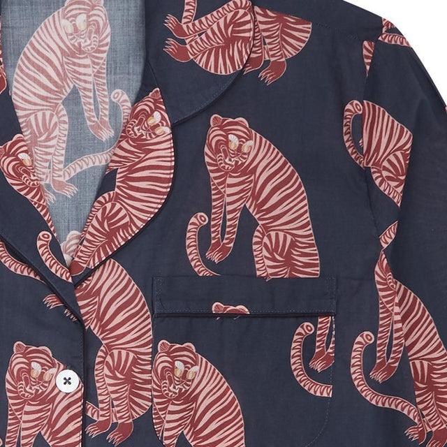 Long Pyjama Set Sansindo Tiger Print