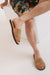 Unisex Corduroy Slides Palm Tree Embroidery