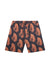Men’s Pyjama Shorts Sansindo Tiger Print Black/Orange