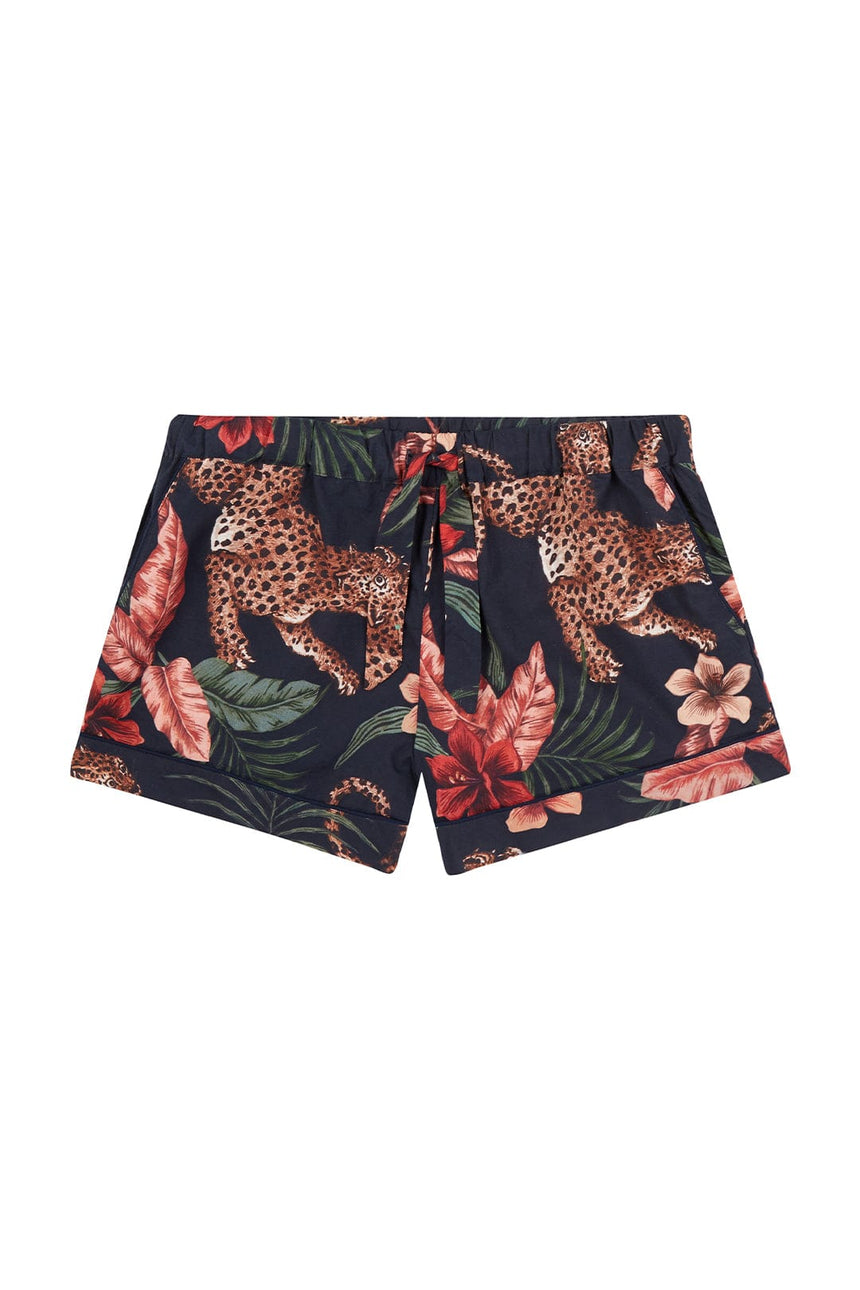 Pyjama Shorts Soleia Leopard Print Multi