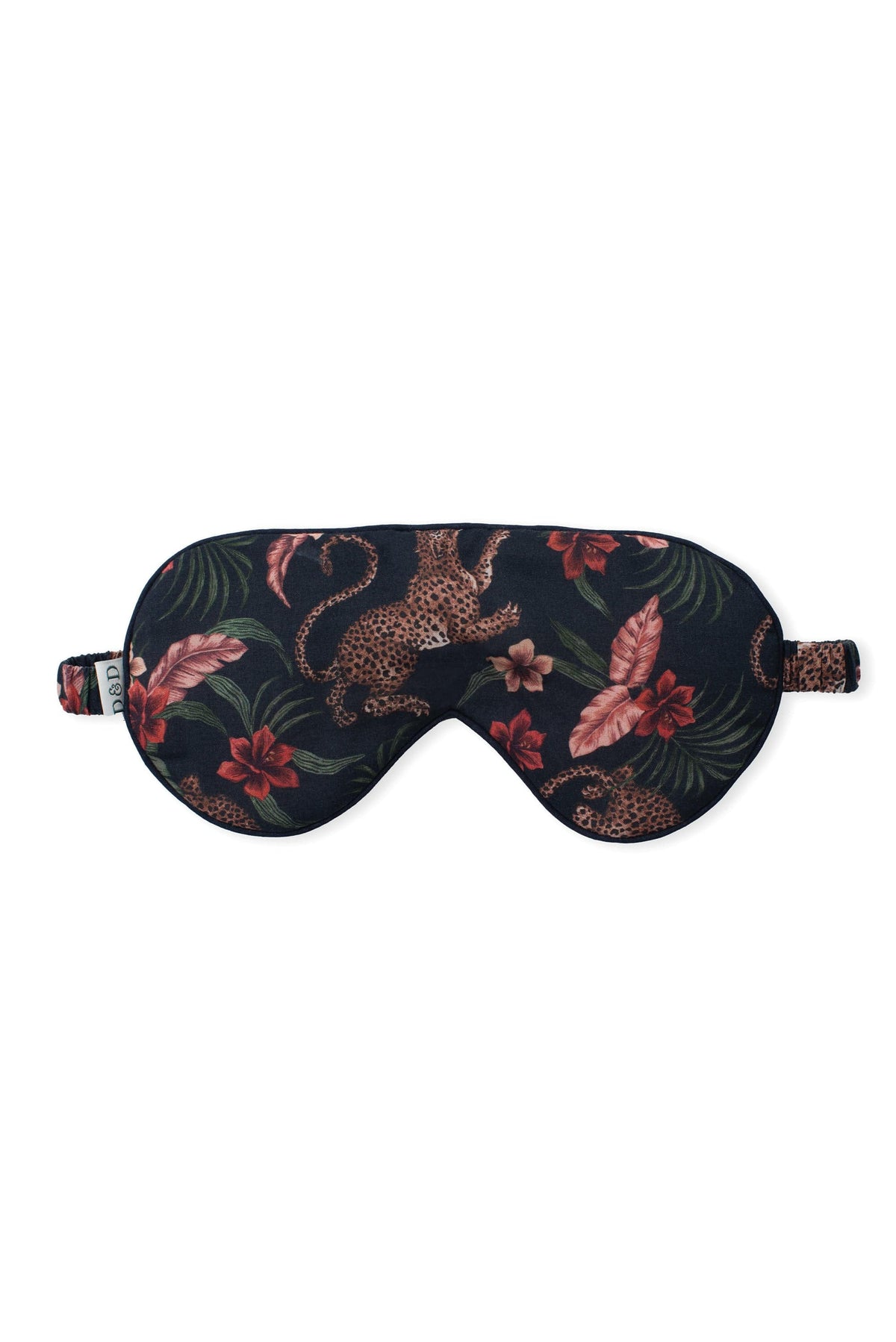 Cotton Luxe Eye Mask Soleia Leopard Print Multi