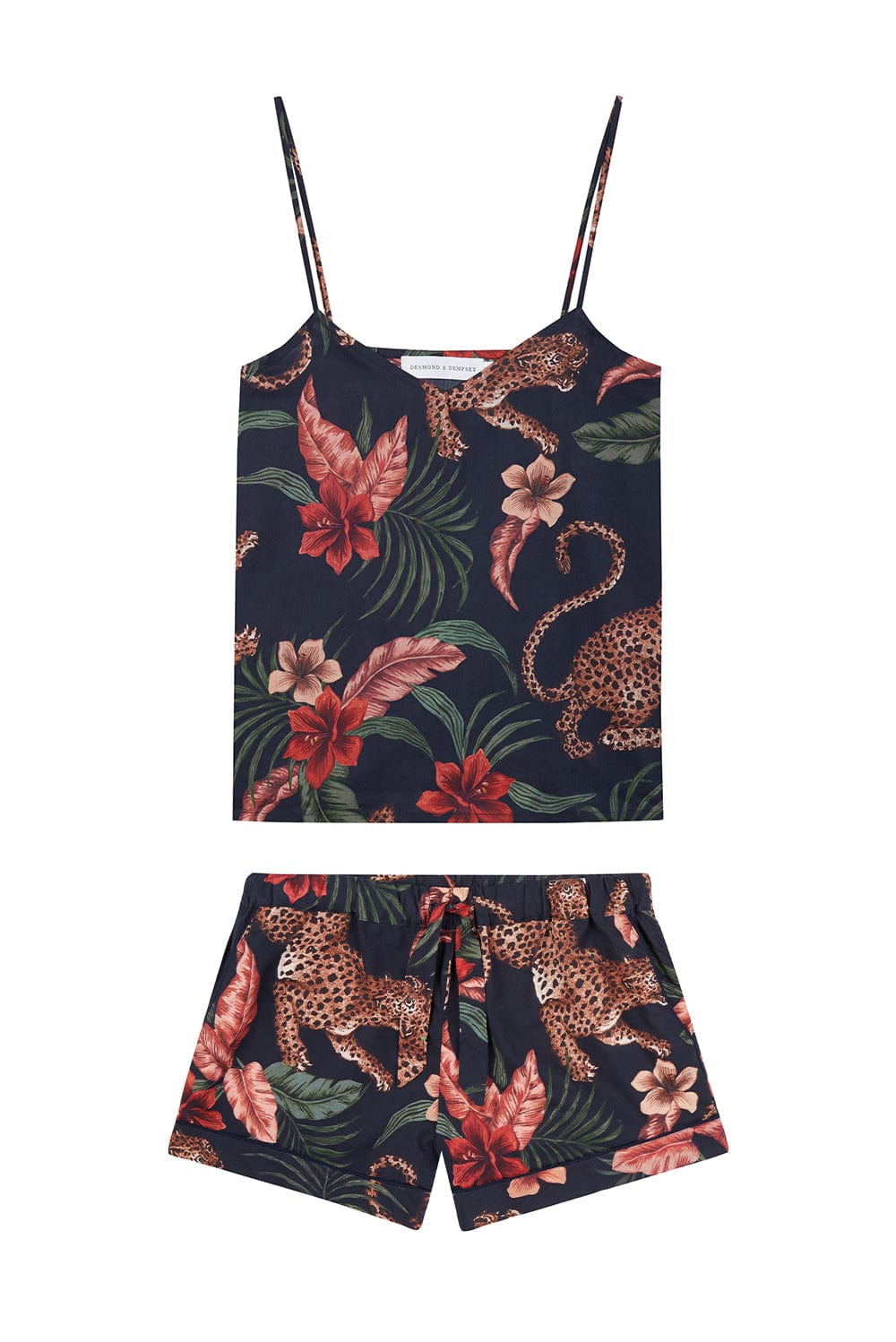 Cami Top and Shorts Set Soleia Print Multi Desmond Dempsey