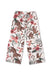 Wide Leg Pyjama Trousers Soleia Print Cream