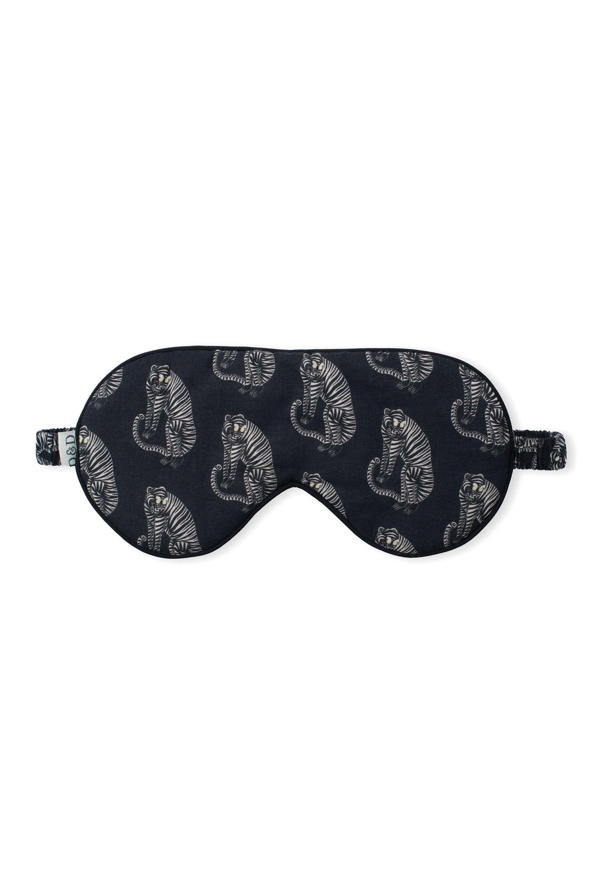 Men's Eye Mask Tiger Print Black/Cream